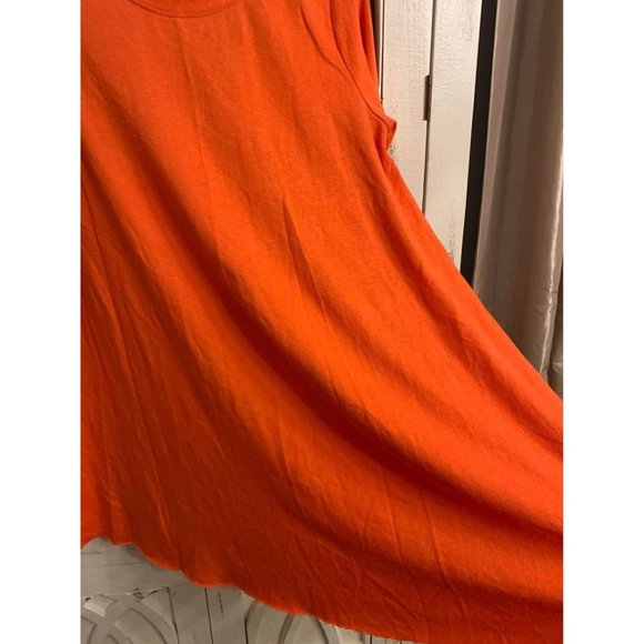 Free People Beach Poppy Beatnik Tunic Womens XS Top, Orange (bin KE) - Picture 5 of 7